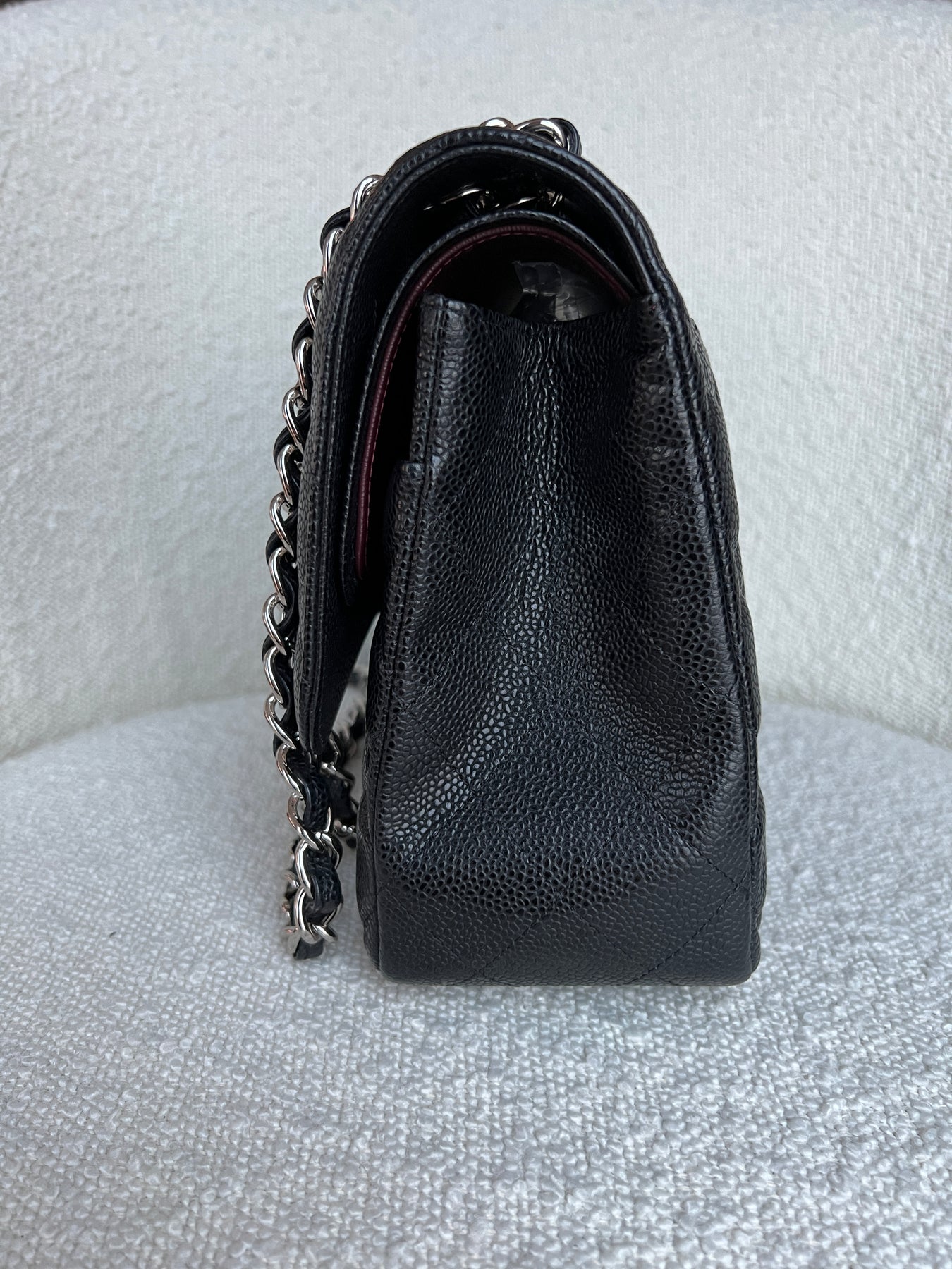 CHANEL Caviar Jumbo Double Flap Bag(RRP £9,240) – LUV Preloved