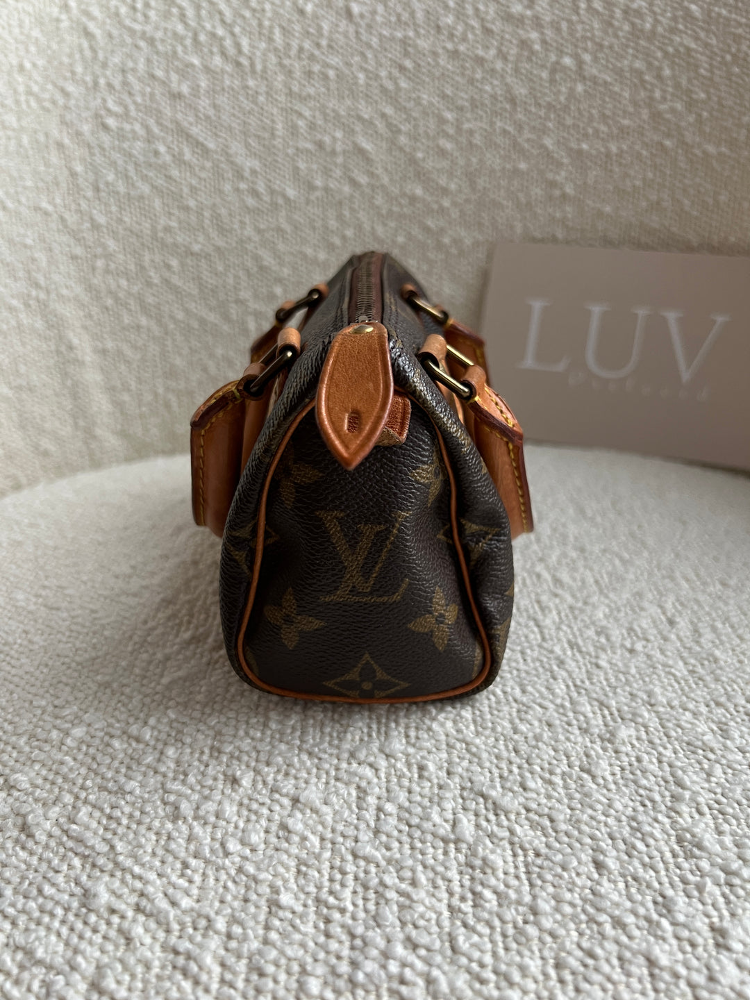 LOUIS VUITTON Monogram Mini HL Speedy LUV Preloved