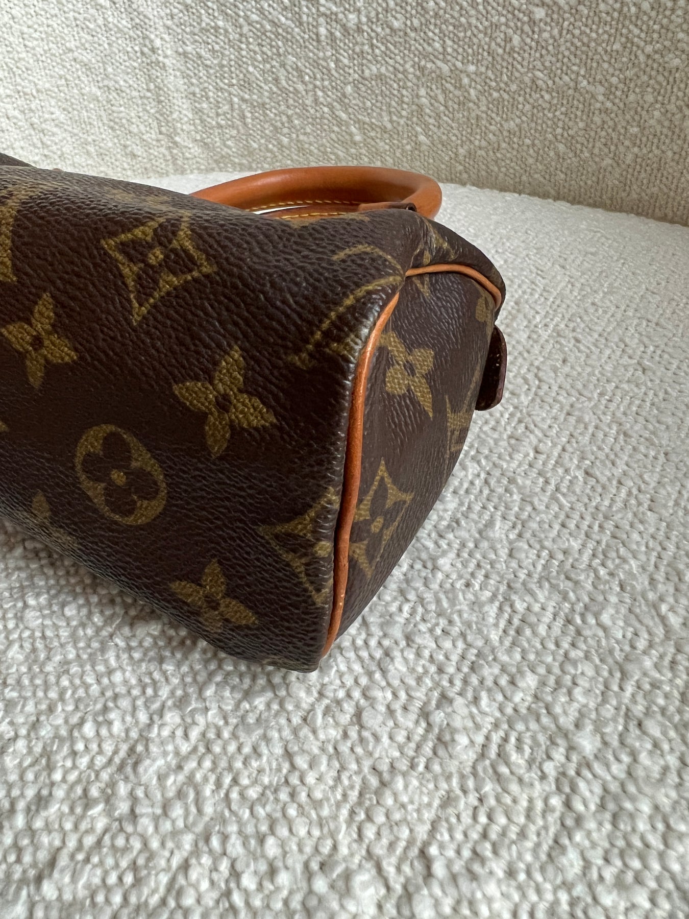 Authentic Louis Vuitton Monogram HL Mini Sac Speedy