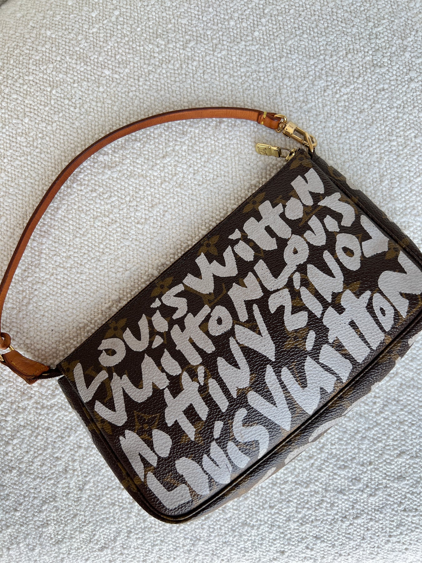 Louis Vuitton Stephen Sprouse Graffiti Pochette Accessoires Bag – I MISS  YOU VINTAGE